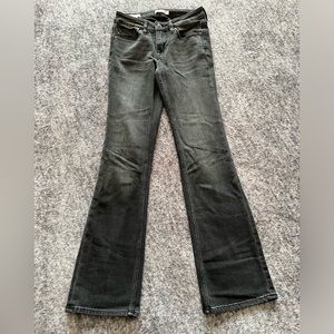 VIGOSS Marley Boot Cut Gray Washed Denim Jeans Size 24